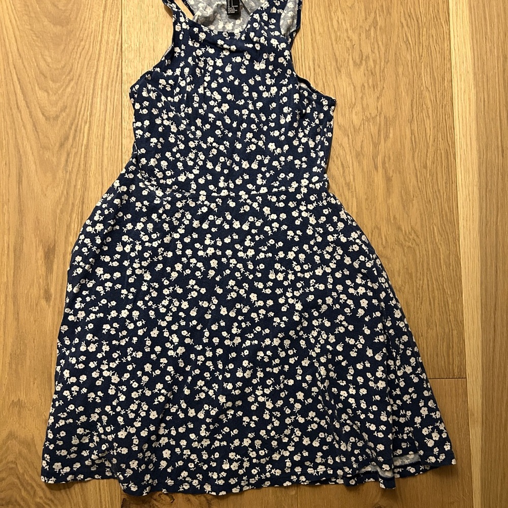 Forever 21 Blue Floral Sundress